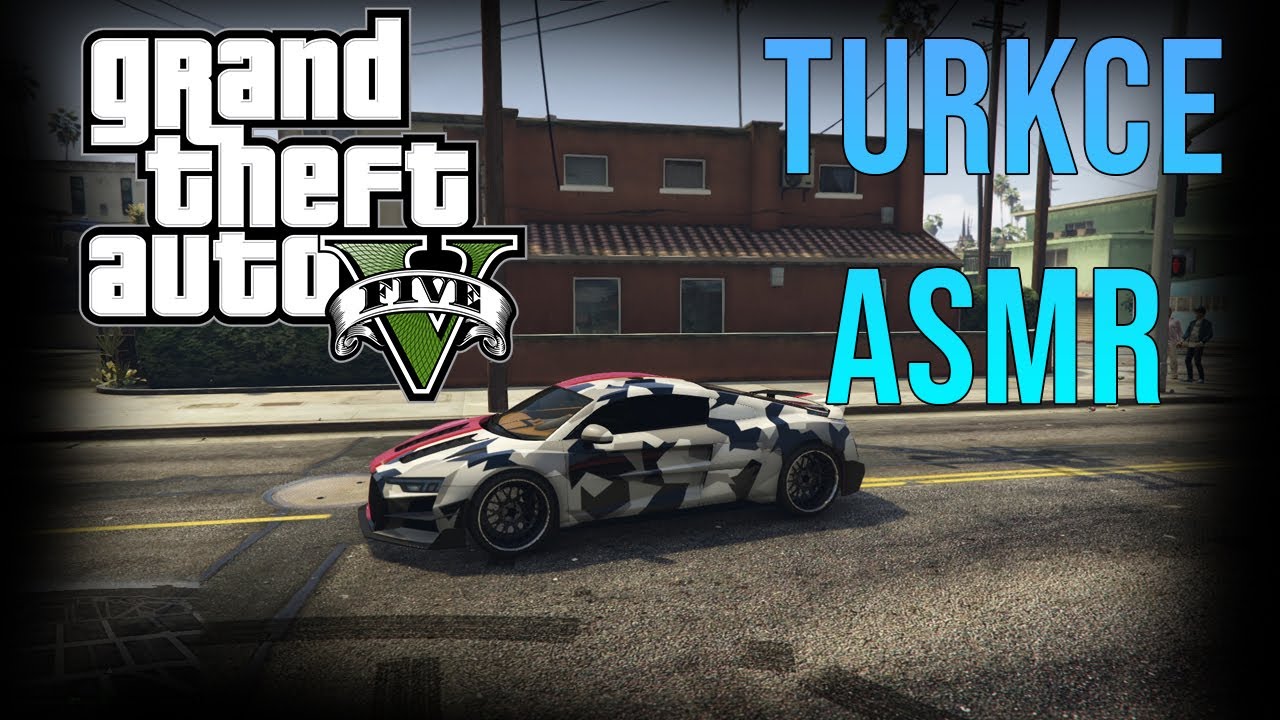 GTA 5 Sakızlı Türkçe ASMR | Oyun ASMR #türkçeasmr