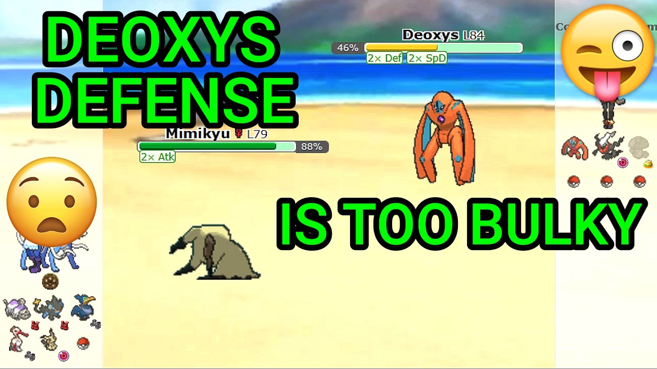 Deoxys Defense Is Too Bulky! (Pokemon Showdown Random Battles) (High Ladder)