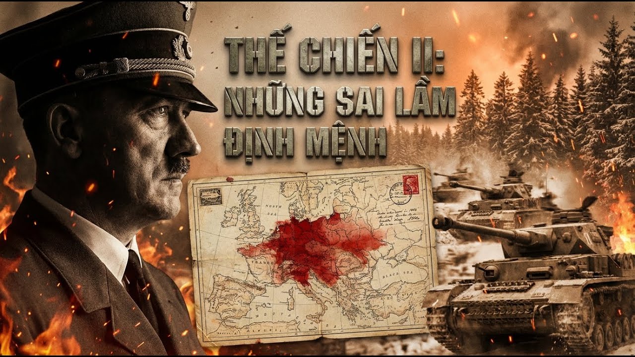 Tại Sao Hitler Thất Bại? Những Sai Lầm Chí Mạng Trong Thế Chiến 2|WW2 | Sử Talk