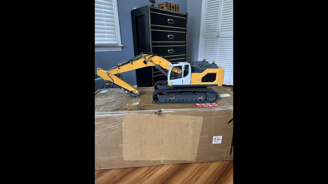 Reveal! XDRC-954 RC Excavator