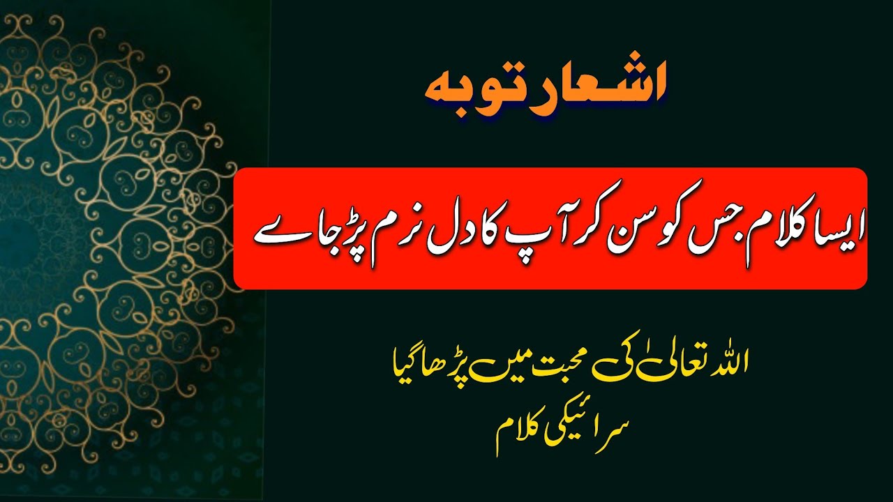 اشعار توبہ | مناجات | مولانا قاری راشد صاحب مسن آبادی