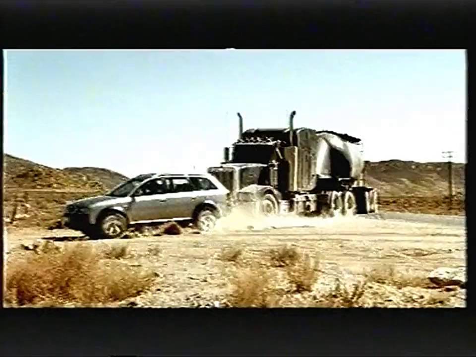 Audi Werbung LKW 2002