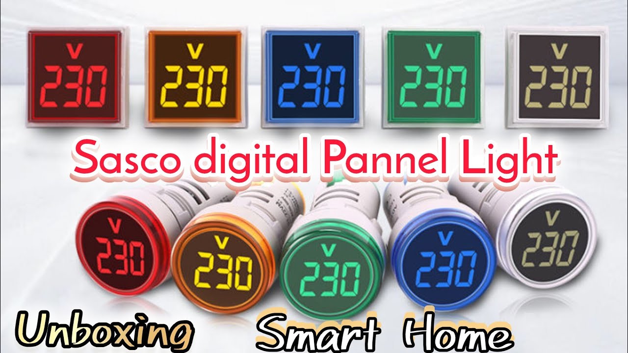 Sasco Smart | Digital Pannel | Light Meter