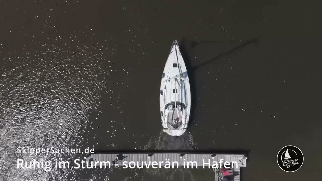 Mit dem Heck an den Steg. Einhand | Hafenmanöver leicht gemacht