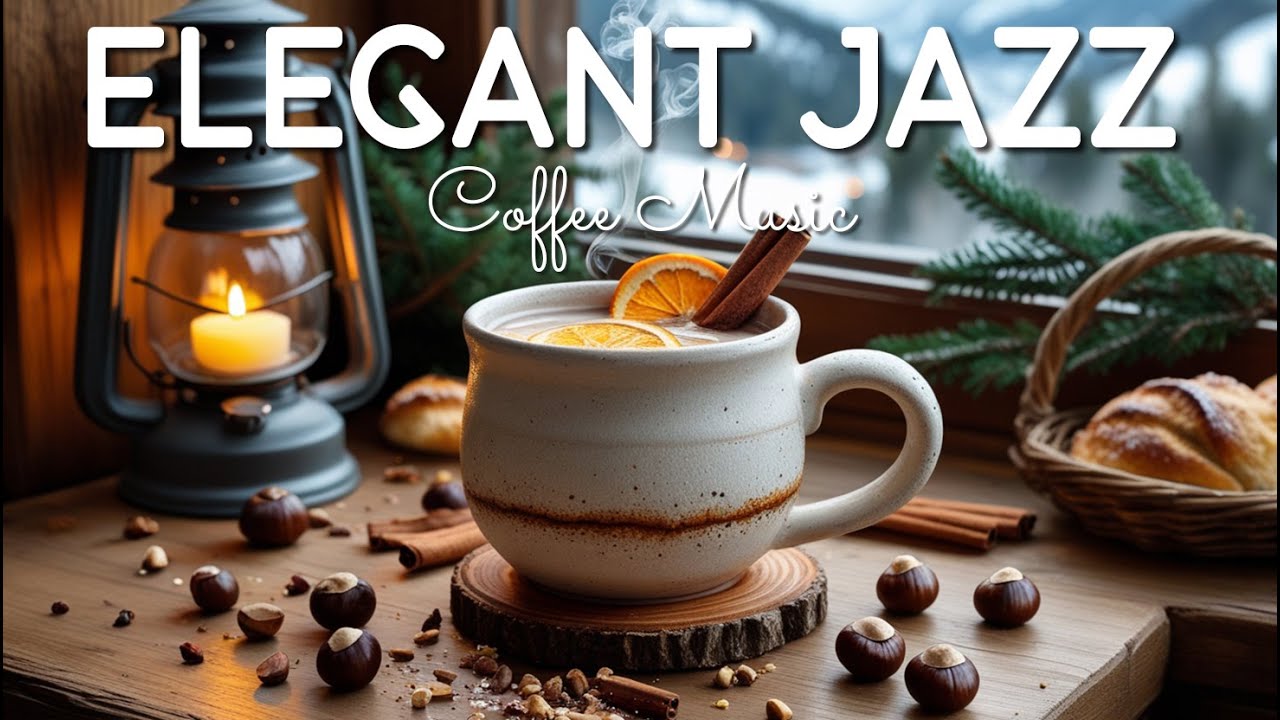 Elegant Jazz Music ☕ Soft Morning Coffee Bossa Nova for Good Mood, Study Focus and Positive Energy