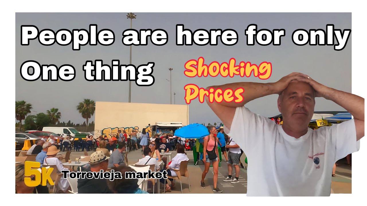Torrevieja Friday Market – cheapest and most popular market in Spain, loved by locals and tourists‼️