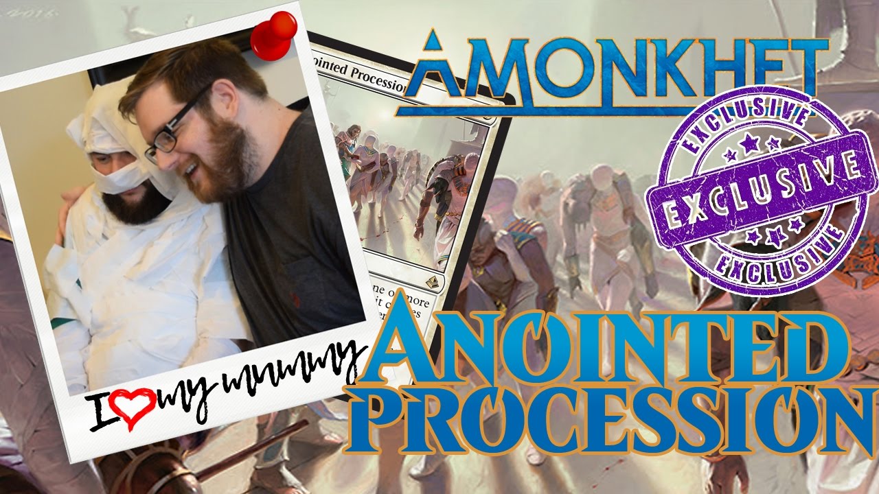 EXCLUSIVE Amonkhet Spoiler - Anointed Procession