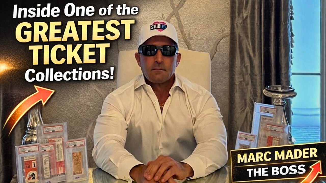 Episode 82 - Marc Mader’s Grail Ticket Collection and Ticket Collecting Strategies