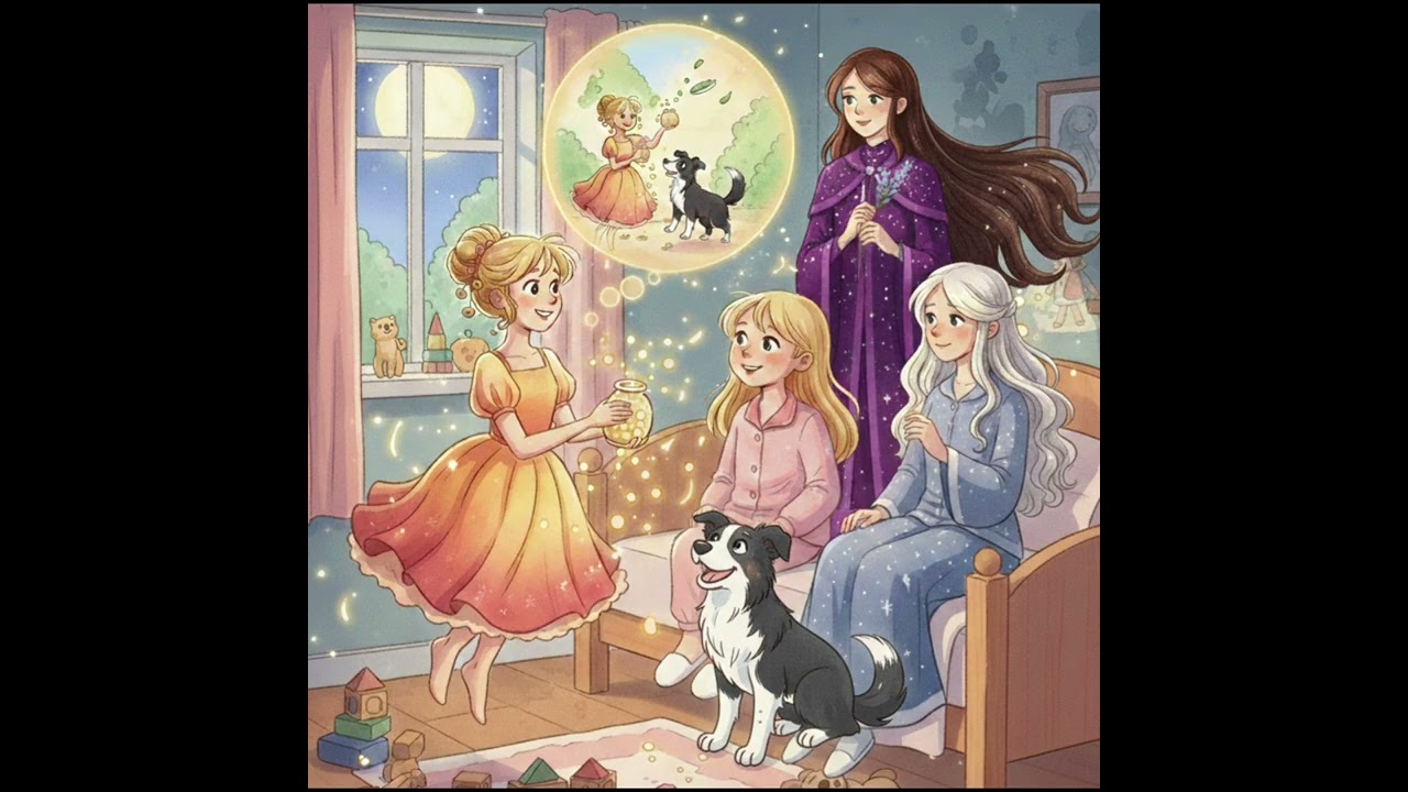 Kids Bedtime Story for Fear of the Dark: Lilliana, Milo and the Three Dream Witches