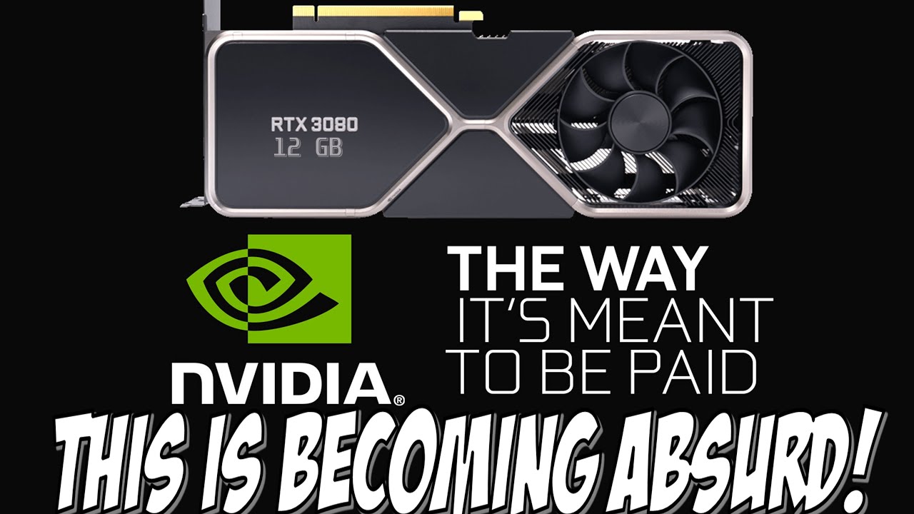 The RTX 3080 12GB Blatantly Shows Nvidia Does NOT Care About Gamers! This Is Getting Ridiculous!