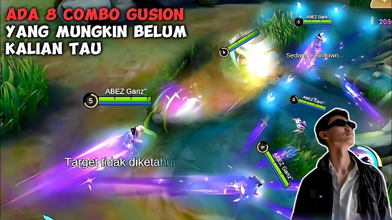 TUTORIAL GUSION FAST HAND 8 COMBO YANG MUNGKIN BELUM KALIAN TAHU! – Mobile legends