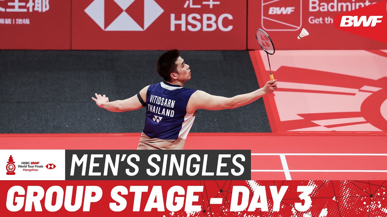 HSBC BWF World Tour Finals 2025 | Kunlavut Vitidsarn (THA) [1] v Anders Antonsen (DEN) [4] | Group A