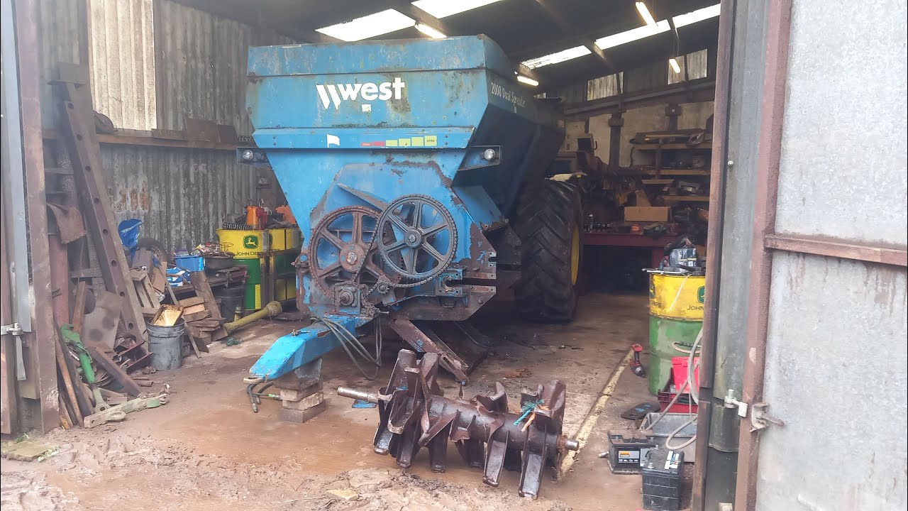 WEST DUAL SPREADER | ROTOR REPLACMENT | WORKSHOP STUFF