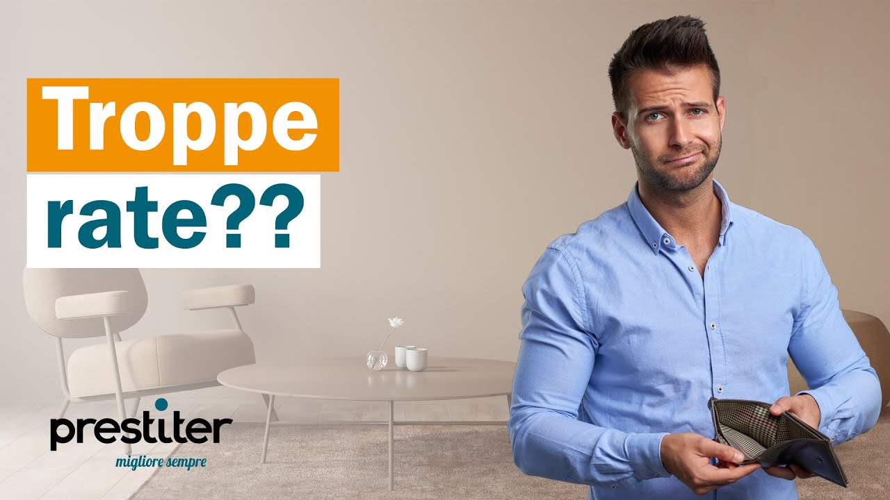 TROPPE RATE: NON ARRIVO PIÚ A FINE MESE!
