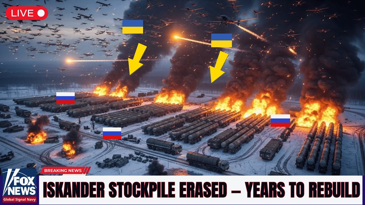 LIVE - Ukraine’s Drone Attacked Russia’s Iskander Missile Storage — Then THIS Happened…!