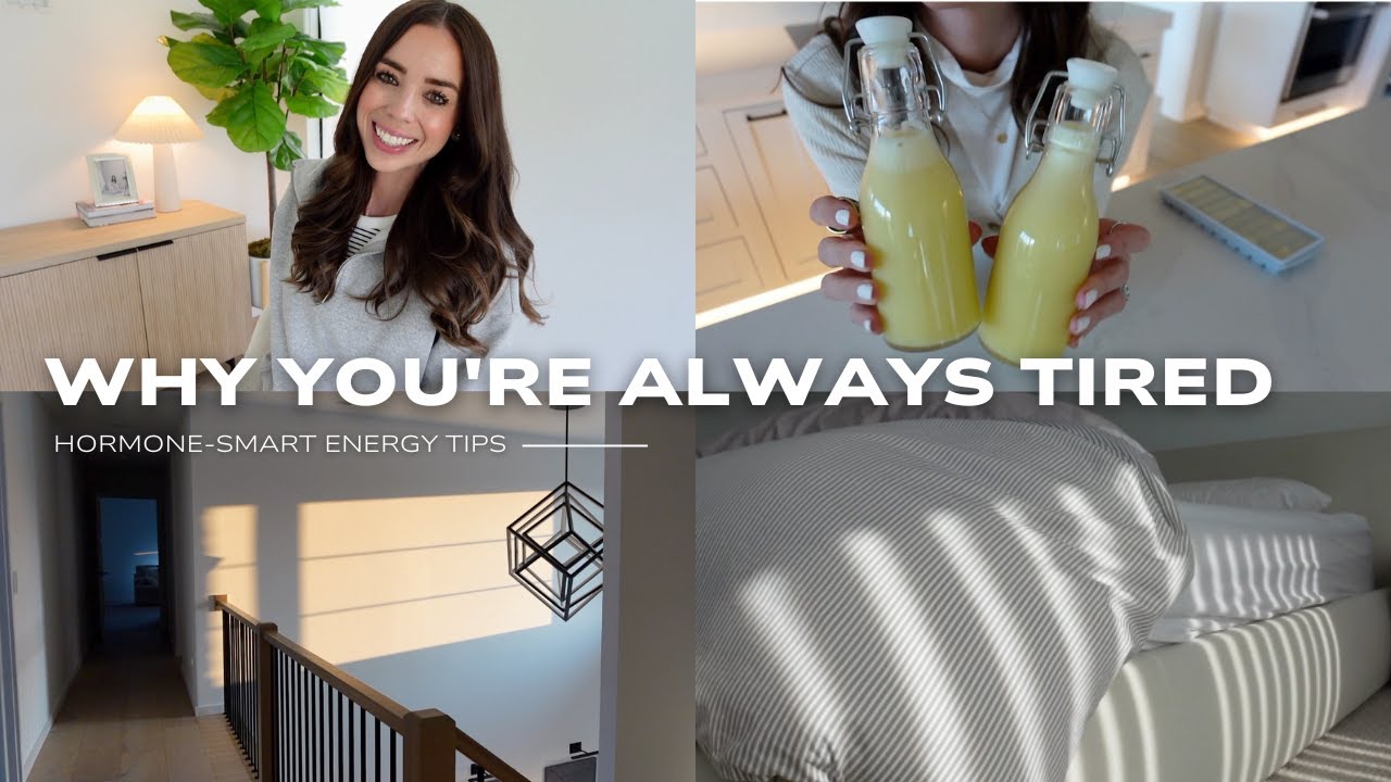 Why You're Always Tired (Even If You Eat Clean) | Hormone Smart Energy Tips ✨