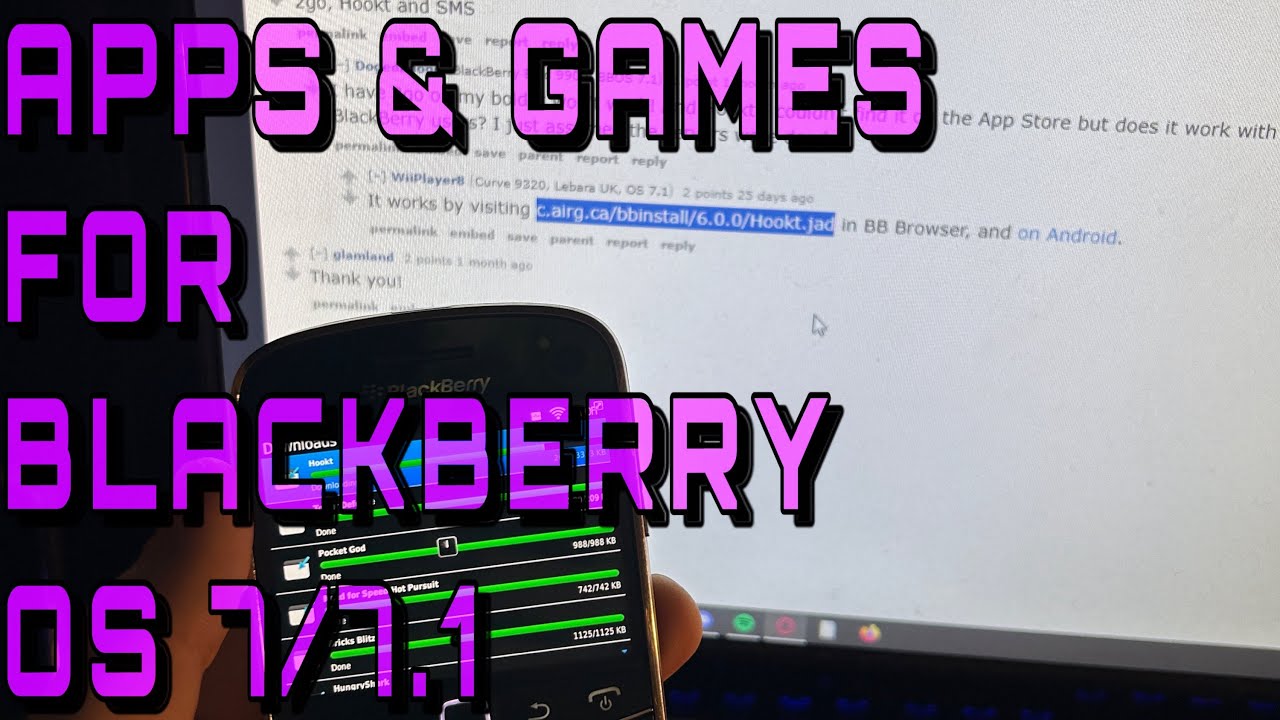 How to Get Games & Applications for BlackBerry (Bold/Curve) OS 5/6/7/7.1 in 2024