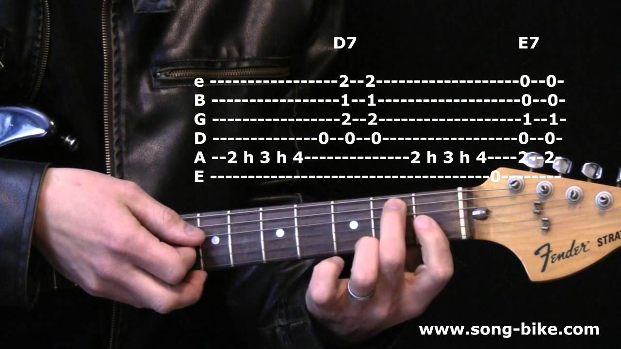 Сборник блюзовых риффов: Рифф 2