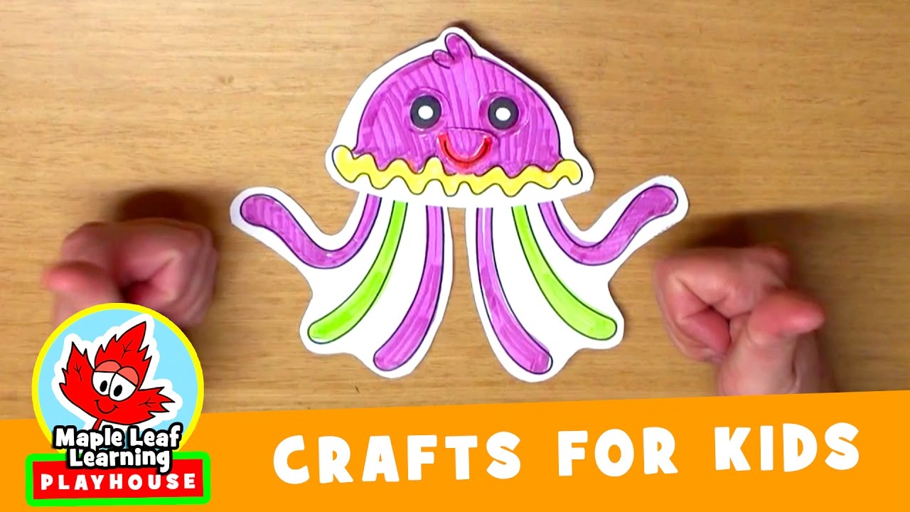 Jellyfish Craft for Kids | Maple Leaf Learning Playhouse