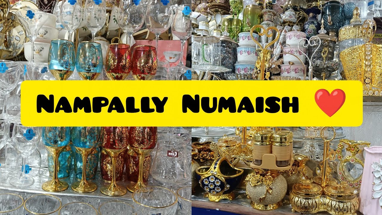 Nampally Numaish Exhibition Hyderabad 2026  #hyderabad #exhibition #kitchen #crockery 