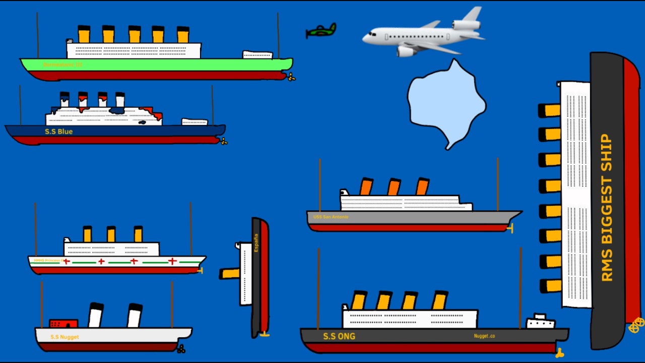 Sinking ship animation part 3!
