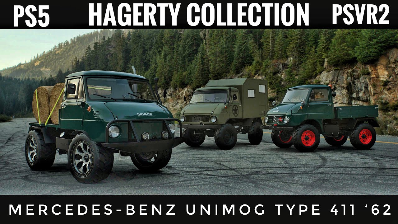 GT7 + PSVR2 - HAGERTY Collection - Mercedes-Benz Unimog Type 411 '62