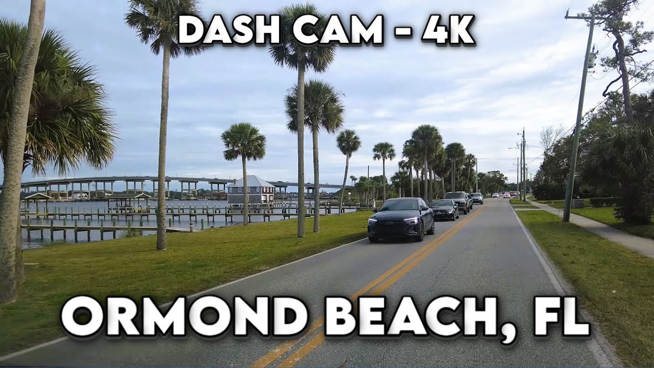 🚗 Ormond Beach, Florida: Coastal Drive Adventure in 4K 🏖️
