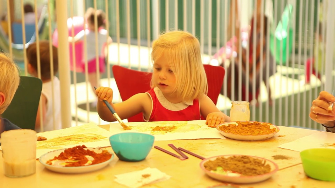 La peinture– Vidéo pédagogique Ecolo crèche