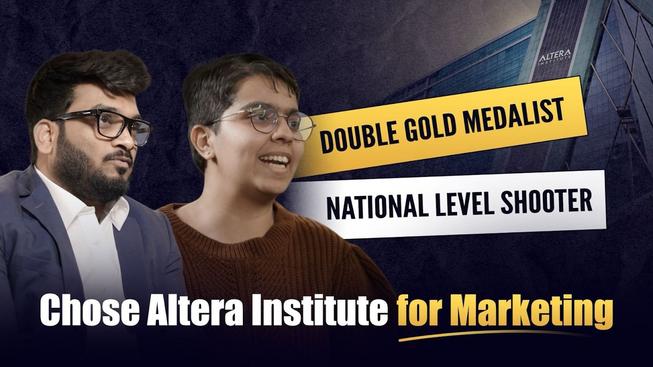 Why a Double GOLD MEDALIST & a National Level Shooter Chose ALTERA Institute?