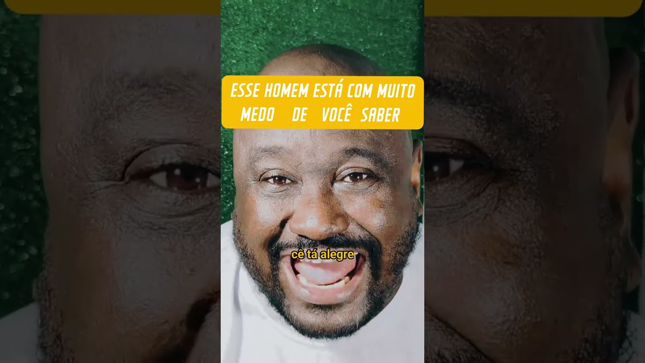 ESSE HOMEM ESTA COM MEDO DE VOCE SABER