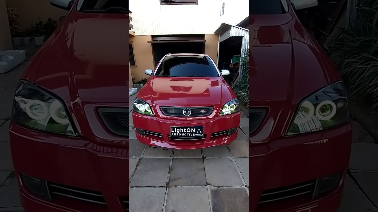 Astra Angel Eyes RGB ALL Black LightOn Automotive