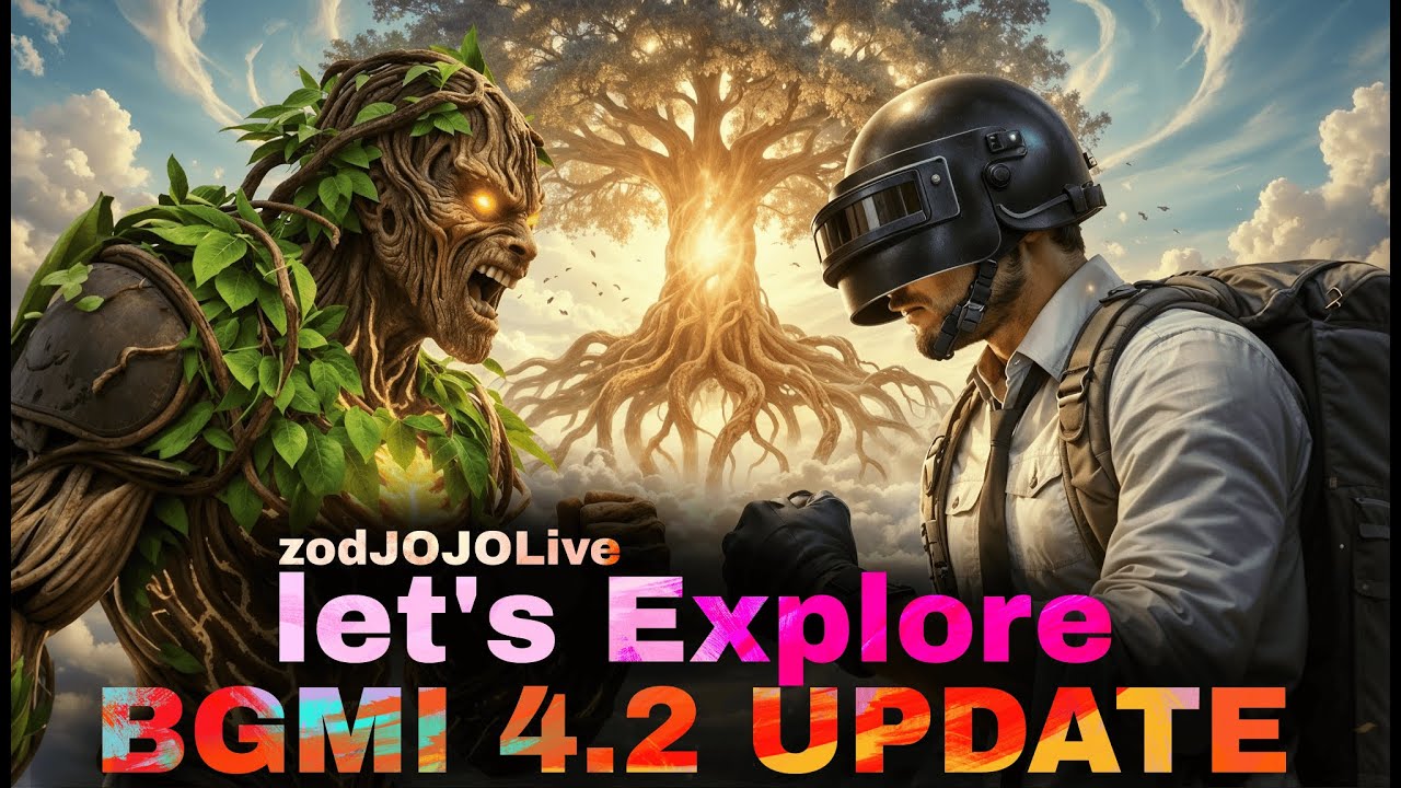 BGMI 4.2 UPDATE With zodJOJO | #cyborg #bankubhaiya #bgmi #bgmilive