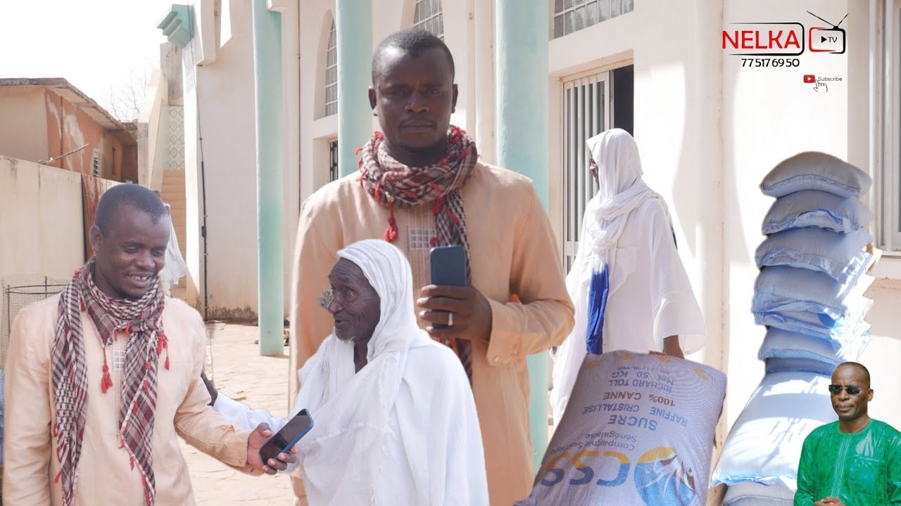 MONSIEUR IBRAHIMA ALASSANE DIALLO VIENS DE FAIRE DES DONS AUX DIFFÉRENTS MOSQUÉE ET QUARTIERS