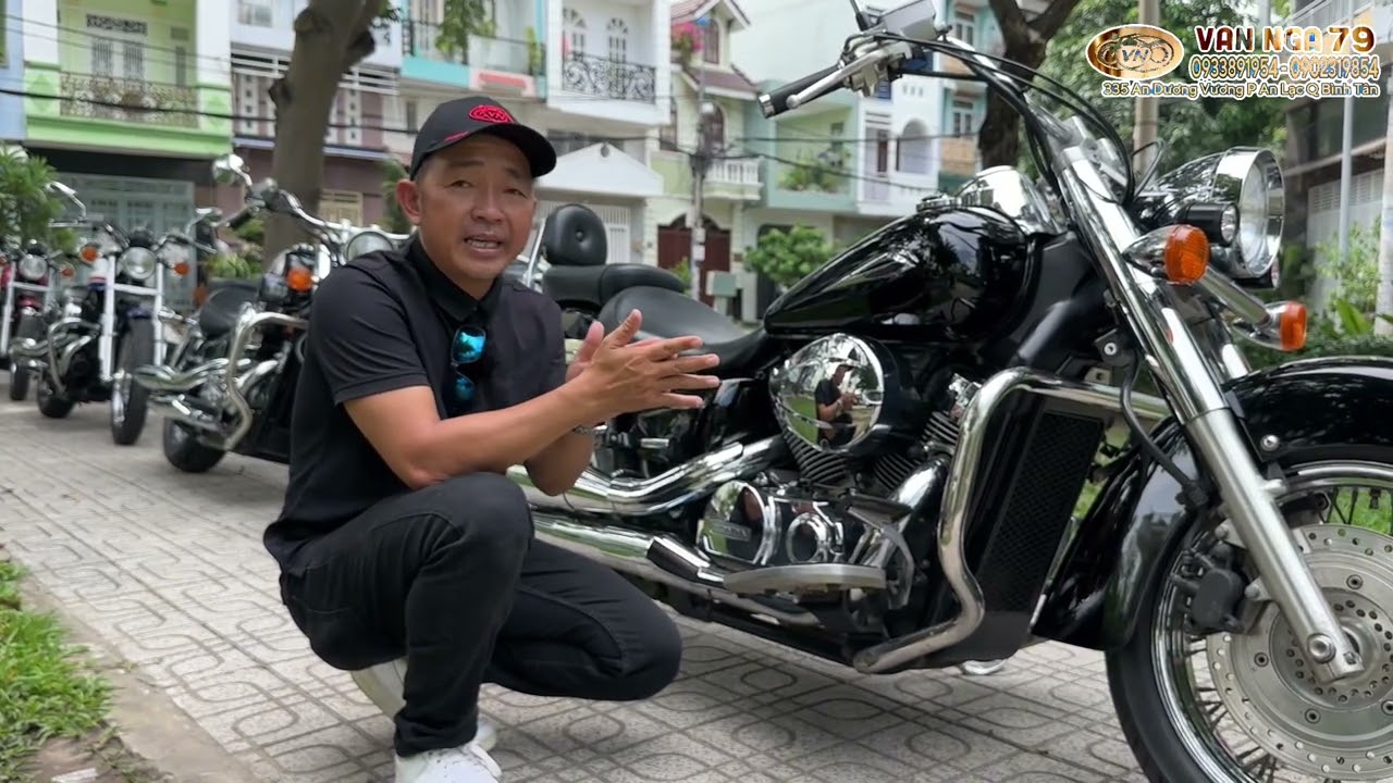 Hai xe Honda Shadow Aero chuẩn đẹp - bền bỉ. Một xe nhập Nhật và một xe nhập Mỹ mời anh em lựa chọn