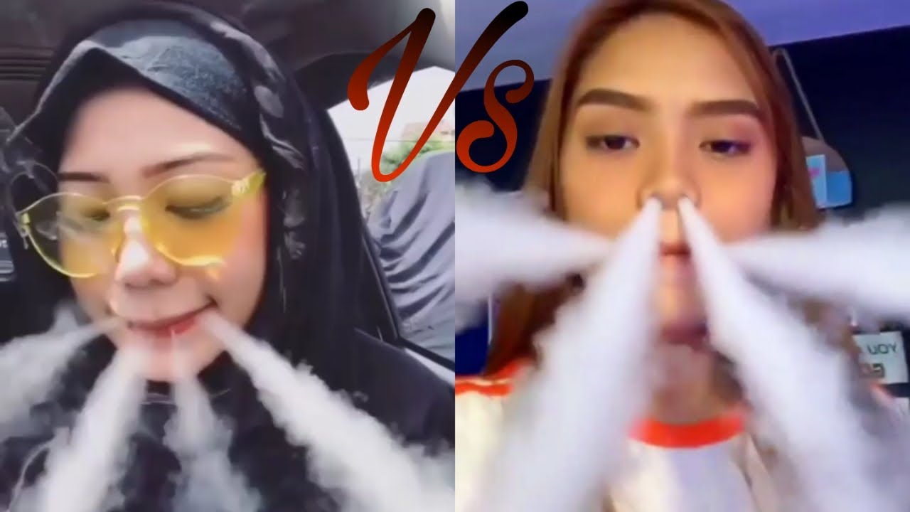 Beutiful girls vape complition best tricks ever / The Ultimate Vape Goddess