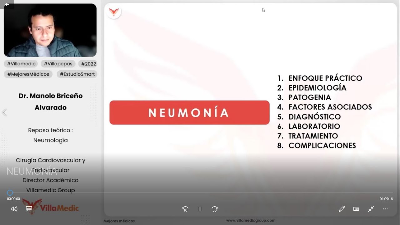 NEUMONÍA - NEUMOLOGÍA - VILLAMEDIC