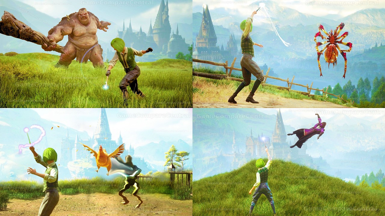 Hogwarts Legacy All Ancient Magic Takedown Animations