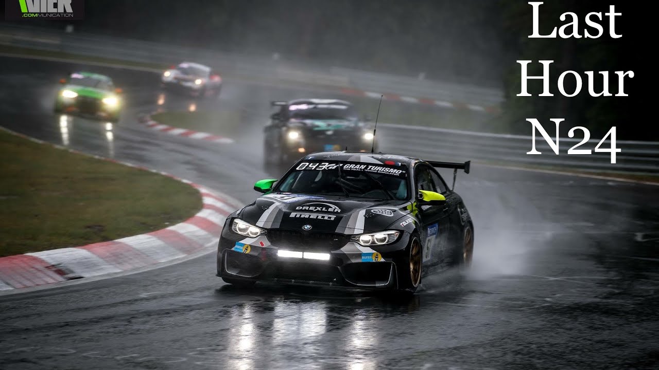 Wet & Foggy Lap 24hr Nurburgring BMW Schirmer M4
