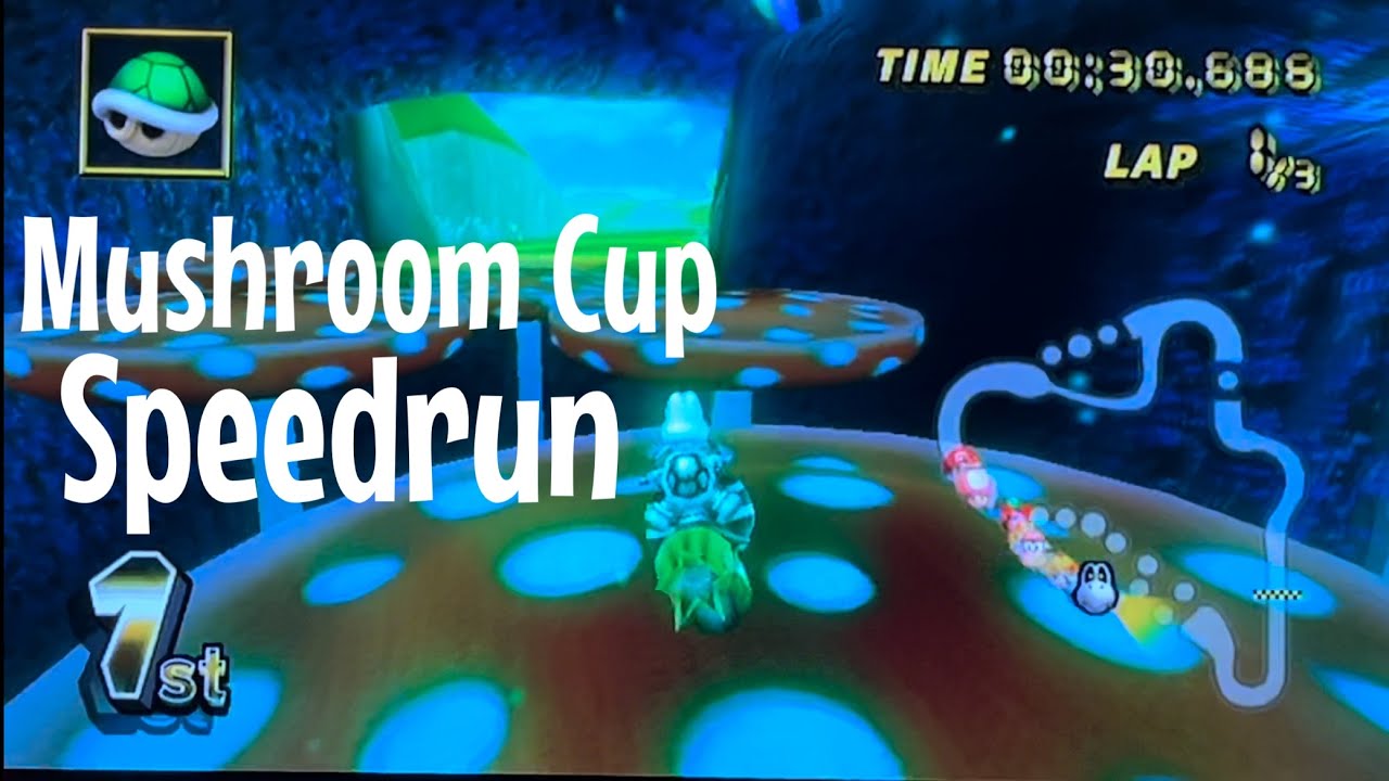 Mushroom Cup Speedrun (7:22.457)
