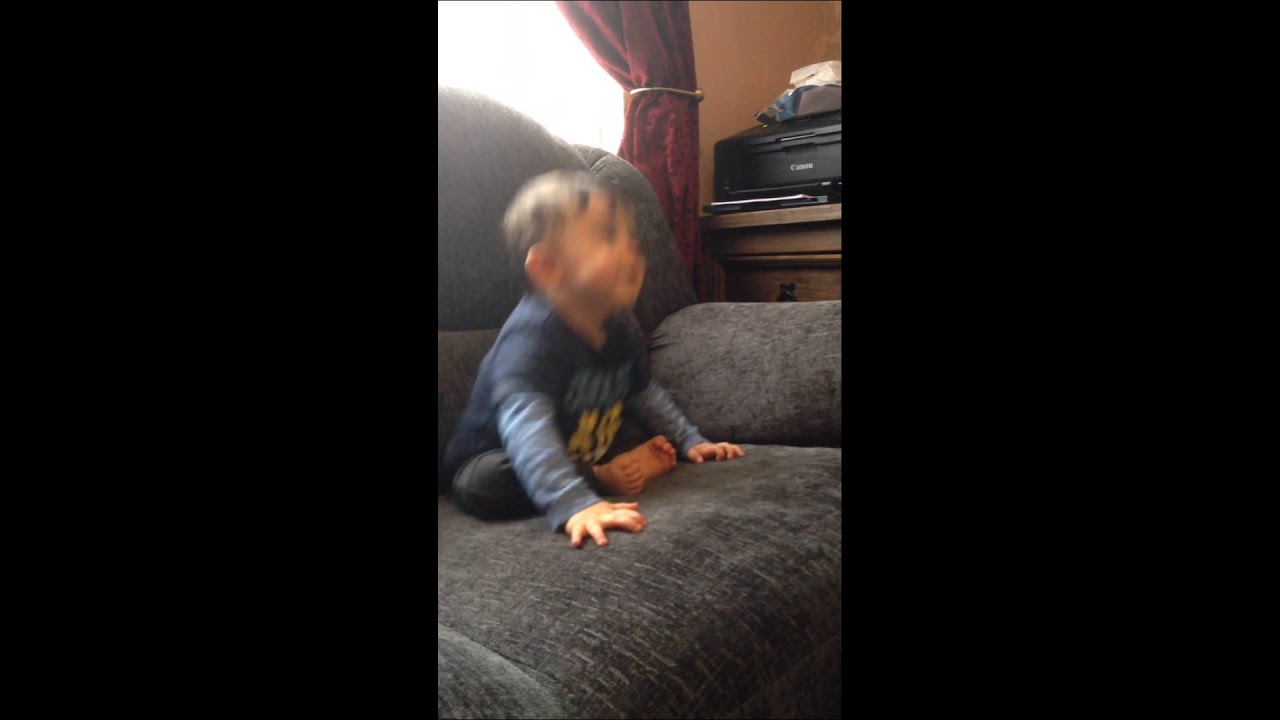 Baby brother bounces to tiddlers tv