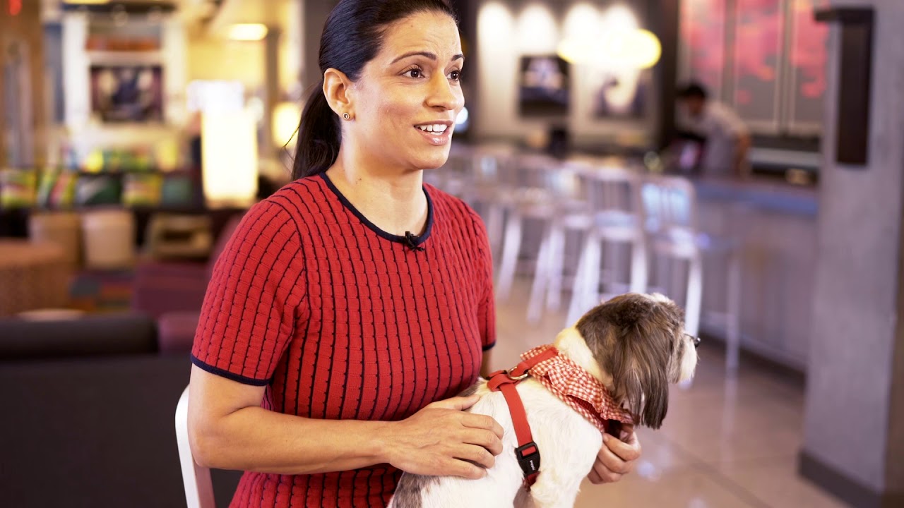 Shelter Dogs Adopted Through Foster Program at Aloft Orlando Downtown Hotel | 