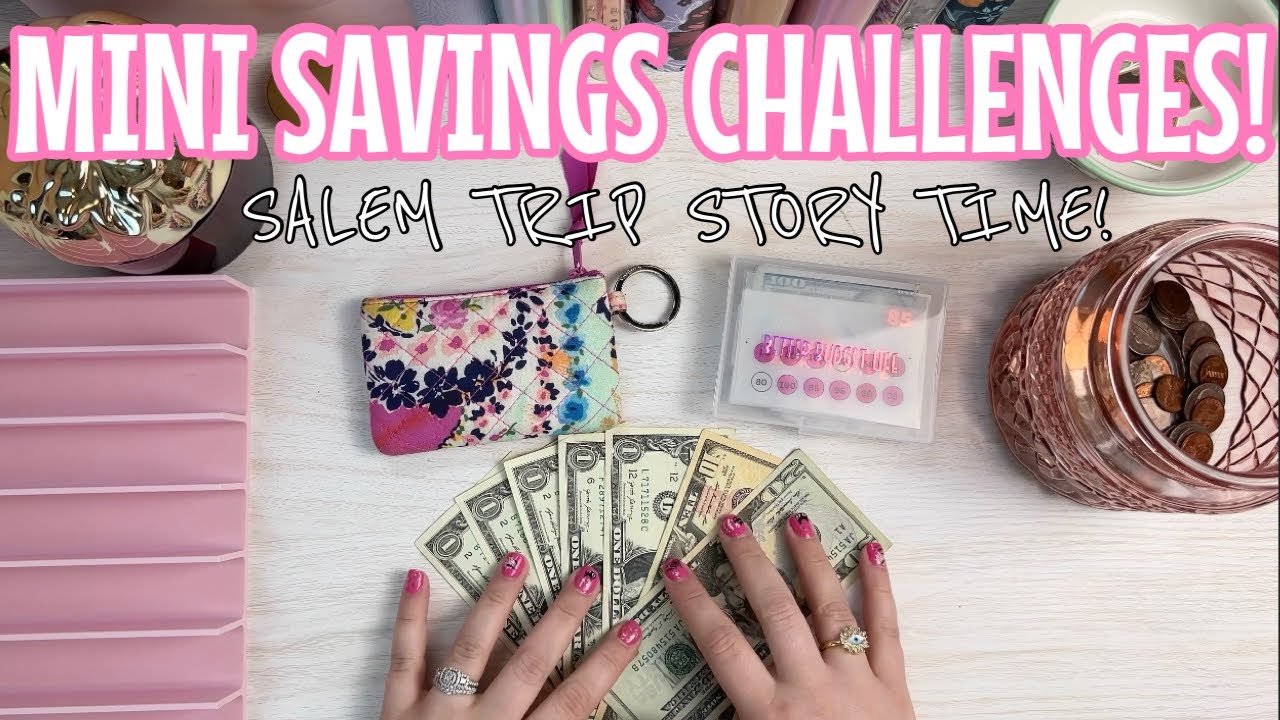 MINI SAVINGS & SELLING CHALLENGE! | Our Trip To Salem Story Time! 👻