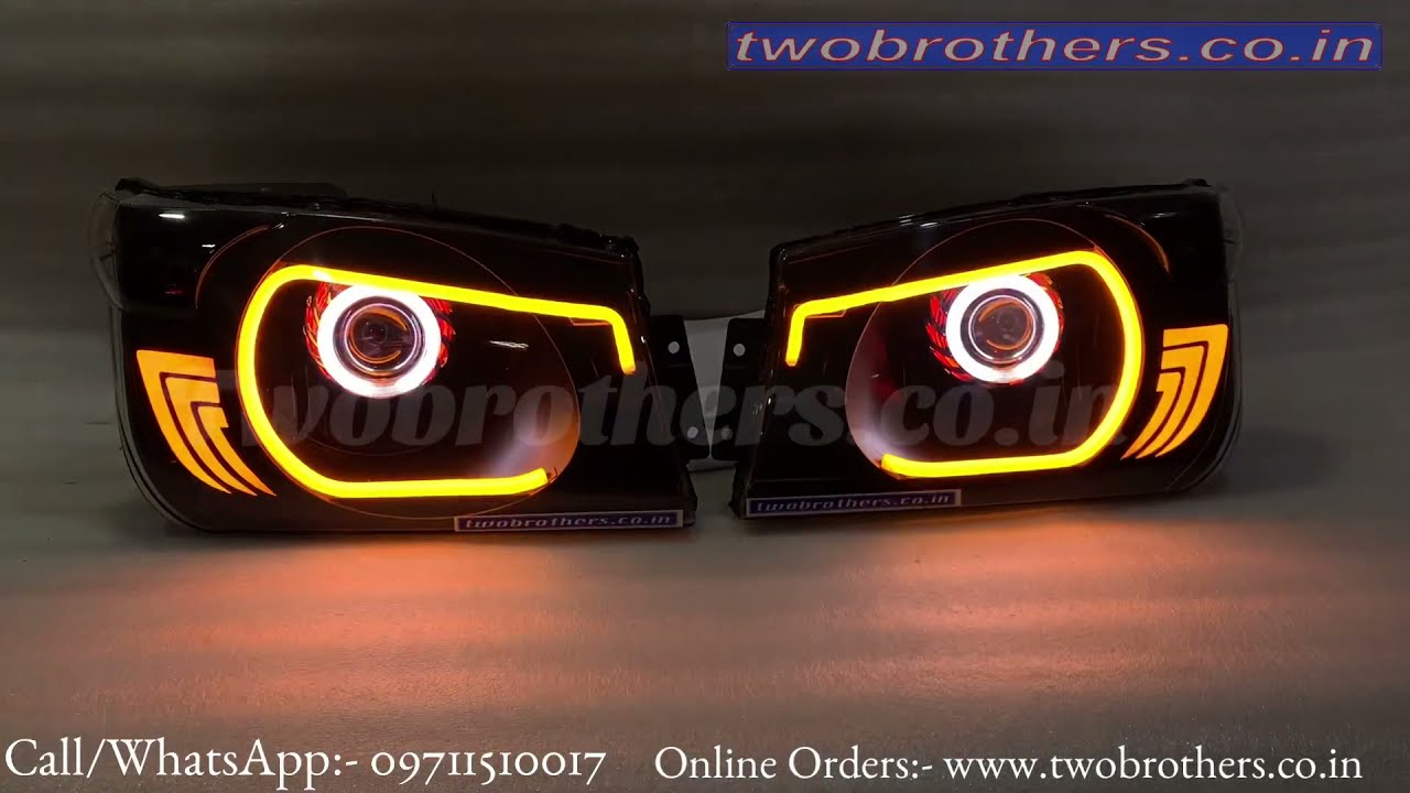 Bolero Projector Headlights with Concept Design Drl if you want then call us on 09711510017.