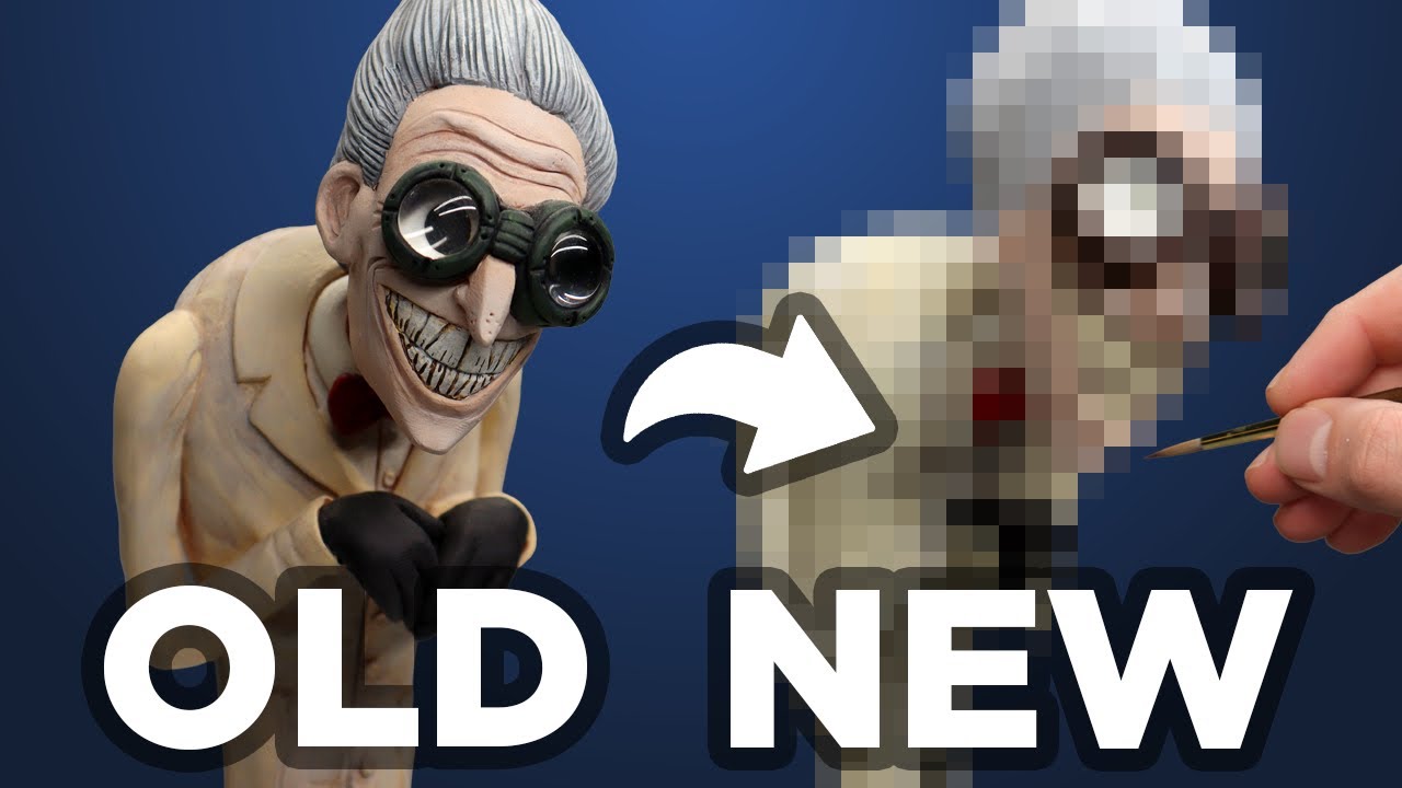 WHAT A DIFFERENCE! - Remaking an OLD Sculpture 6 Years Later...