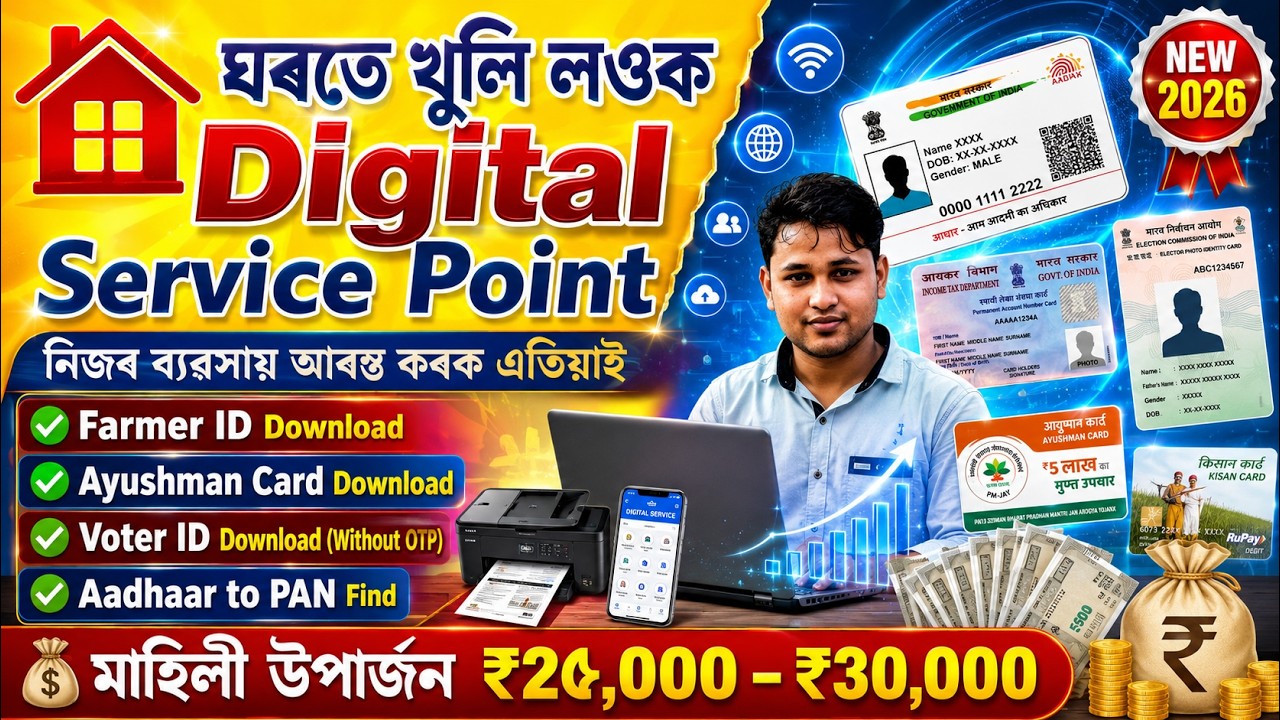 Farmer I'D Card Download _ Ayushman Card,  Voter ID, PAN Card Find All Service Online _ Register Now