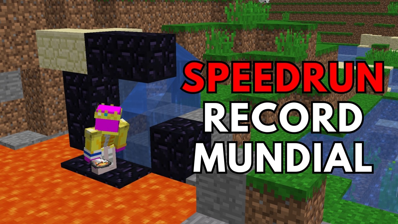 SPEEDRUN RECORD MUNDIAL DE MINECRAFT ANTIGUO
