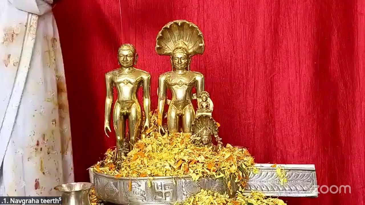 Panchamruta Abhishek Avam Shantidhara श्री नवग्रह तीर्थ वरूर कर्नाटक 18/01/2026