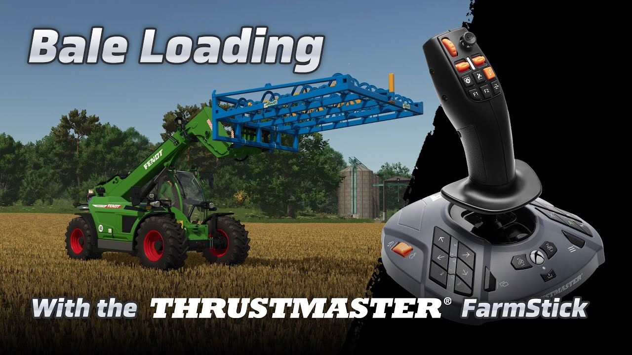 Thrustmaster FarmStick - My Settings For Bale Loading
