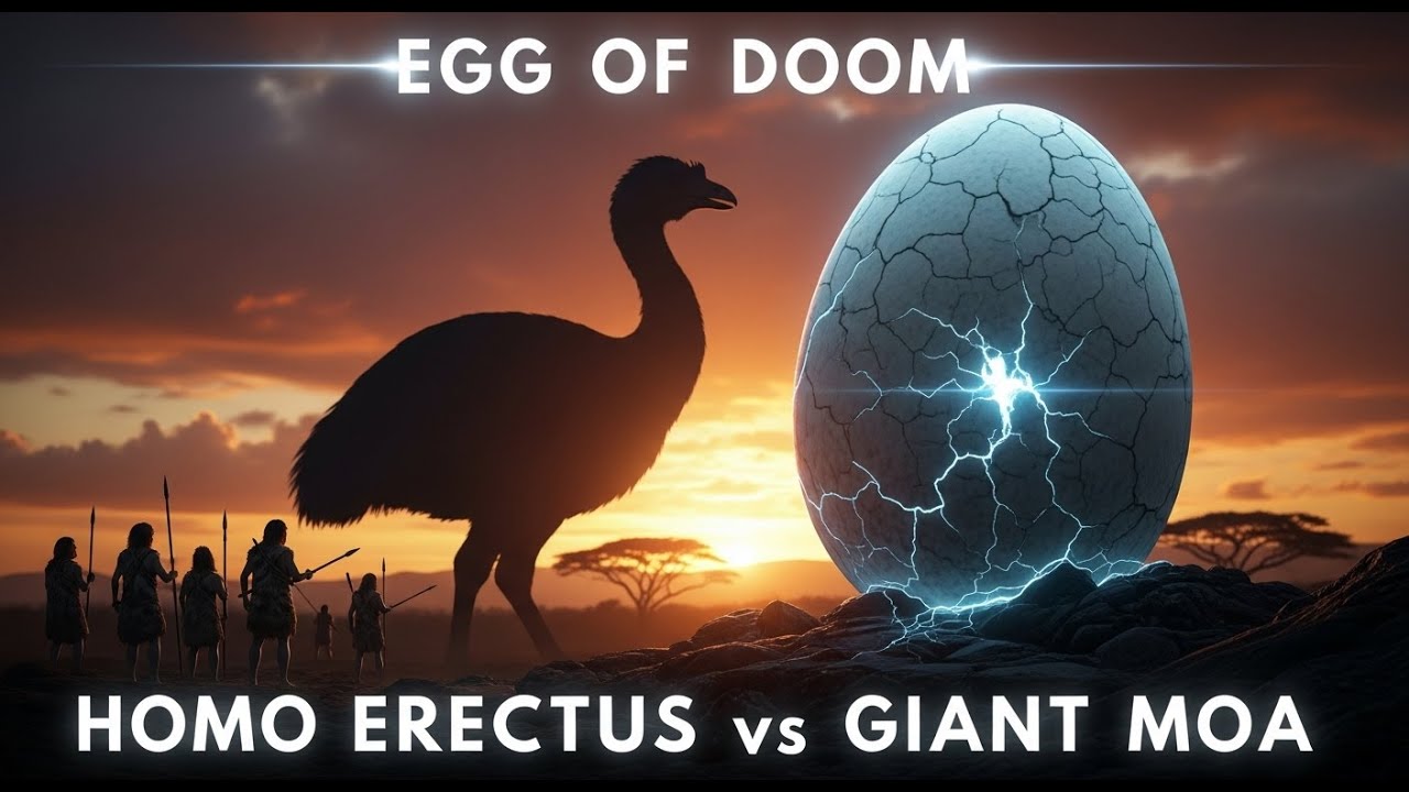 Egg of Doom | Homo Erectus vs Giant Moa – A Prehistoric Survival Story