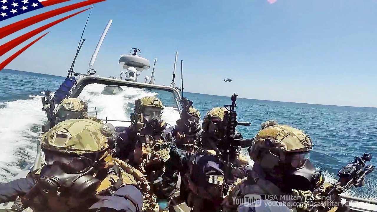 特殊部隊MSRT(アメリカ沿岸警備隊)の対テロ訓練